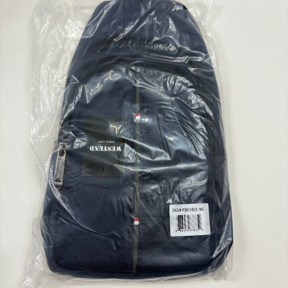 Belt Bag - Men's / Unisex - Sling Bag -Crossbody - Nylon- Blue- NWT - Picture 6 of 6